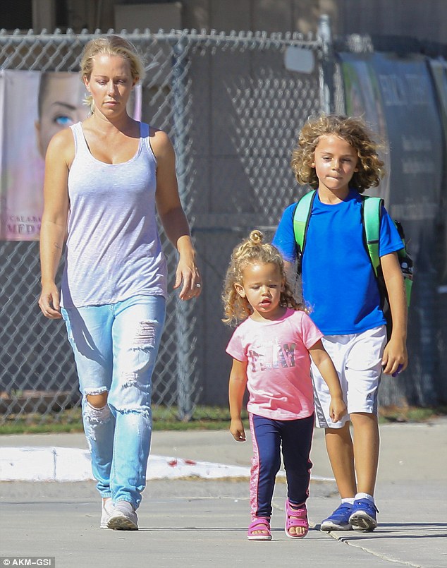 Kendra Wilkinson with Children}}