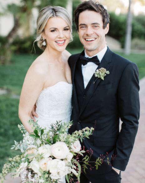 Ali Fedotowsky with her husband, Kevin Manno | Source: Instagram