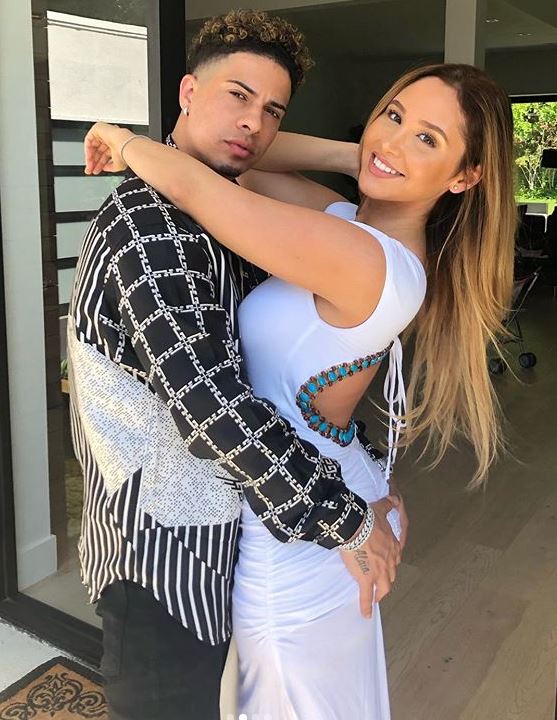 Austin McBroom with fiancee Catherine Paiz. | Source: Instagram