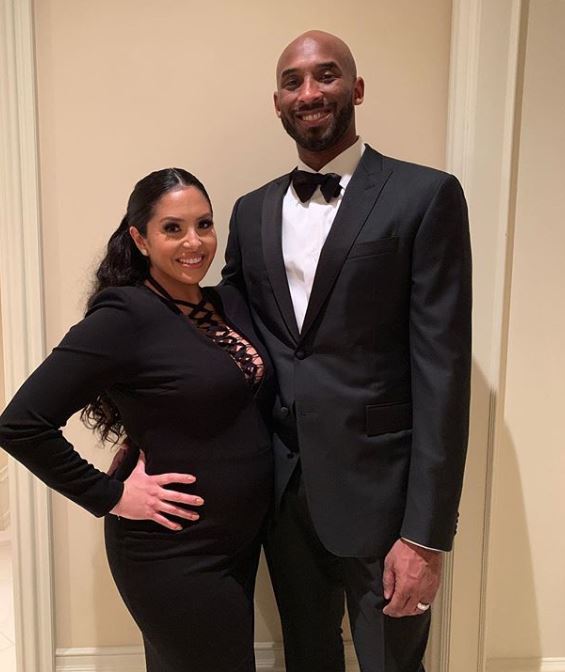 Vanessa Laine Bryant with her husband, Kobe Bryant. | Source: Instagram