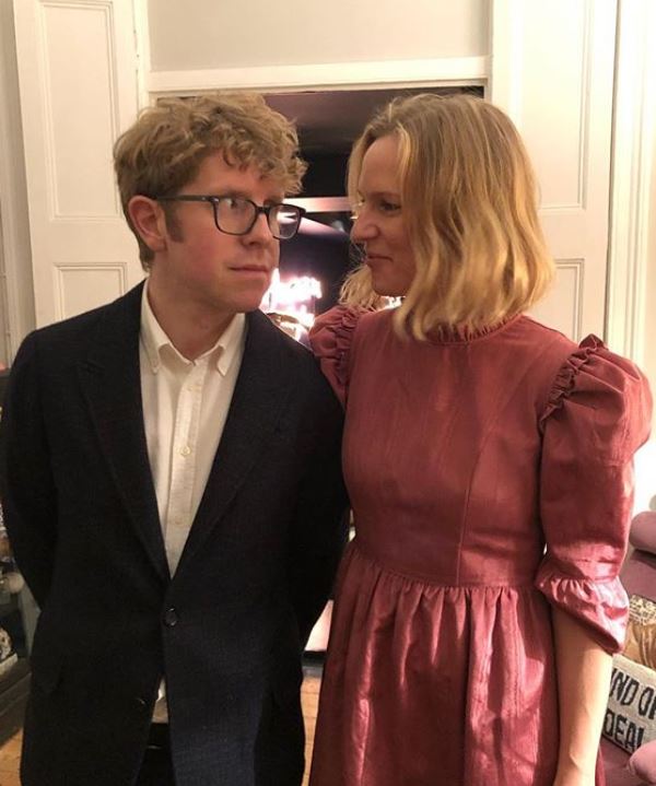 Josh Widdicombe with girlfriend, Rose Hanson. | Source: Rose's Instagram