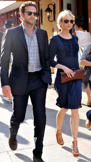 Renée Zellweger with her Ex-Boyfriend Bradely Cooper | Source: Daily Mail