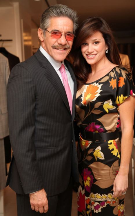 Geraldo Rivera with his wife, Erica Levy. | Source: Zimbio.com