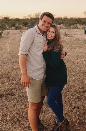Bindi Irwin with her fiance, Chandler Powell | Source: Instagram