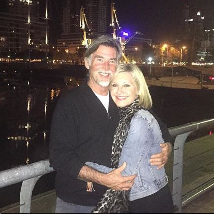 Olivia Newton-John's husband Amazon John Easterling | Source:Instagram