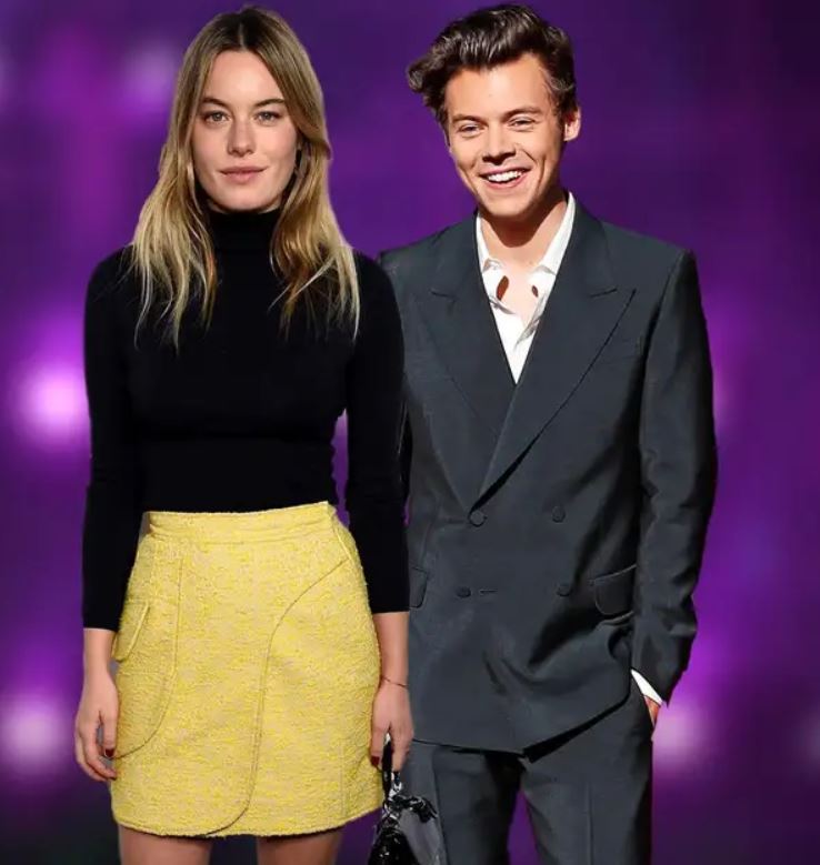 Camille Rowe with her ex-boyfriend, Harry Styles. | Source: standard.co.uk