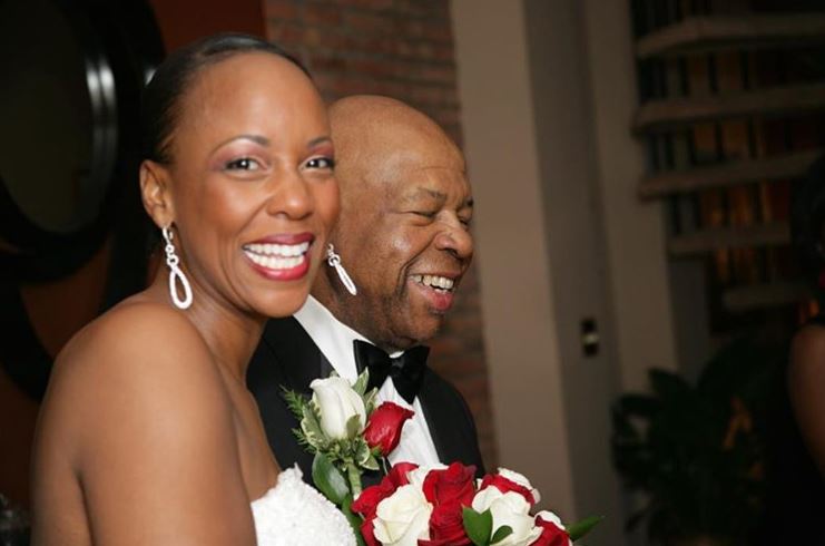 Maya Rockeymoore Cummings with her late husband, Elijah Cummings. | Source: Instagram.com