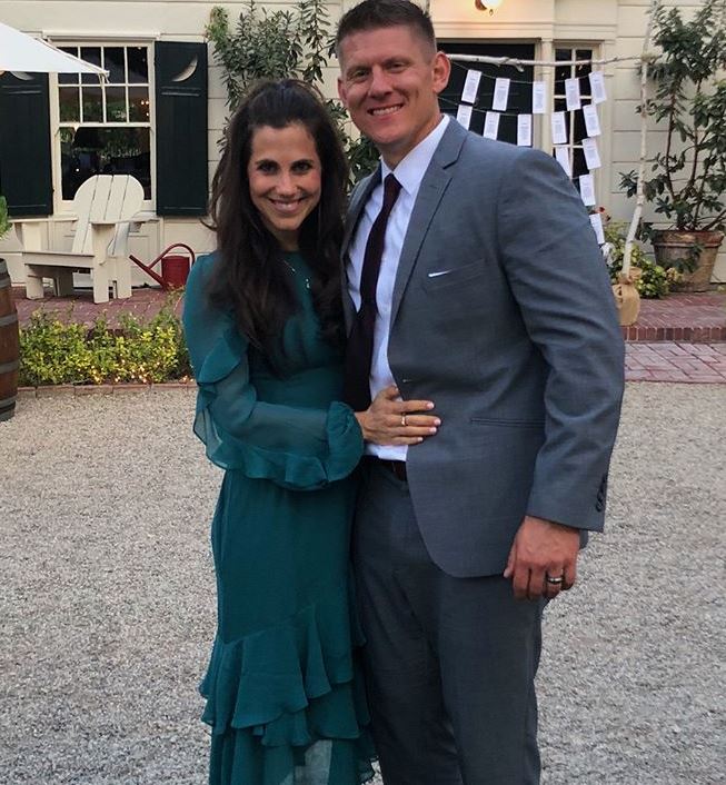 Nick Folk with his wife, Julianne Folk. | Source: Instagram.com