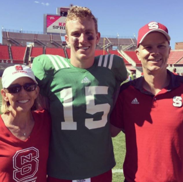 Ryan Finley with Parent/s}}