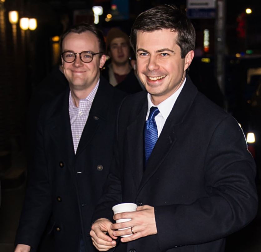 Pete Buttigieg with his husband, Chasten Glezman. | Source: nymag.com