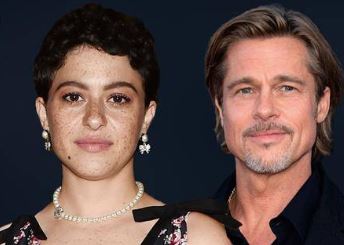 Alia Shawkat and her rumoured Boyfriend, Brad Pitt | Source:Eonline.com