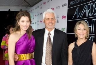 Jessica Biel with Parent/s}}