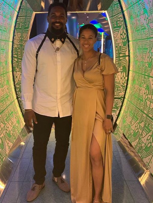 Cameron Jordan with his wife, Nikki Speed. | Source: Instagram.com