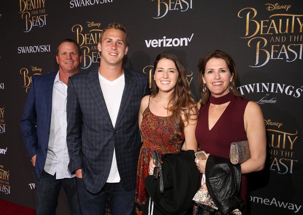 Jared Goff with Parent/s}}