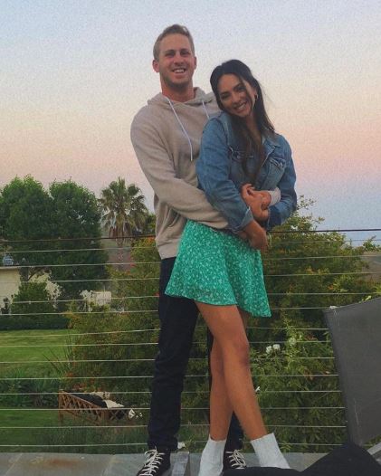 Christen Harper with her boyfriend, Jared Goff. | Source: Instagram.com
