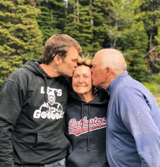 Tom Brady with Parent/s}}