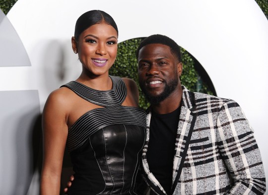 Kevin Hart with his wife | Source: metro.com