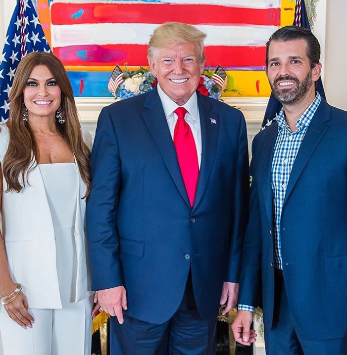Kimberly Guilfoyle with her boyfriend & his father. | Source: Instagram.com