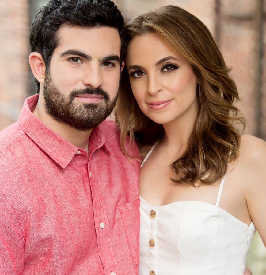 Jeremy Scher with his wife, Jedediah Bila. | Source: theknotnews.com