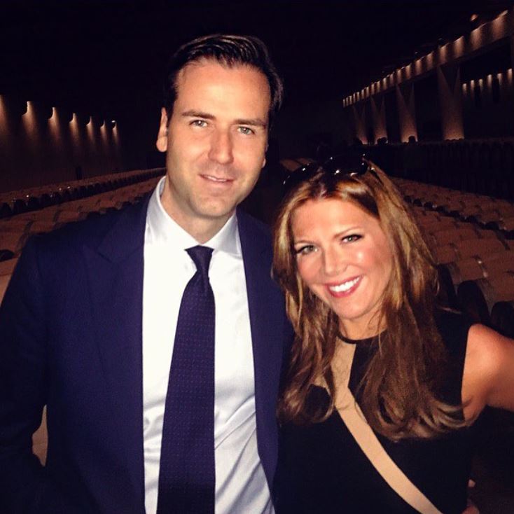Trish Regan with her husband, James A. Ben. | Source: Trish's Instagram