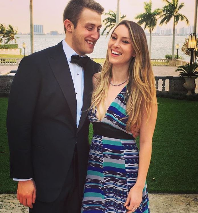 Andrew Marks with his wife, Rachel Crane. | Source: Rachel's Instagram