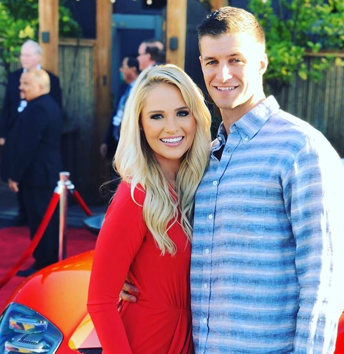 Tomi Lahren with her ex-fiance, Brandon Fricke. | Source: Brandon's Instagram