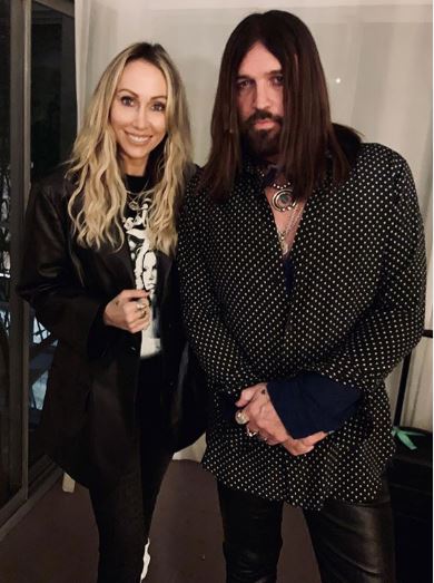 Tish Cyrus with her husband | Source: Instagram