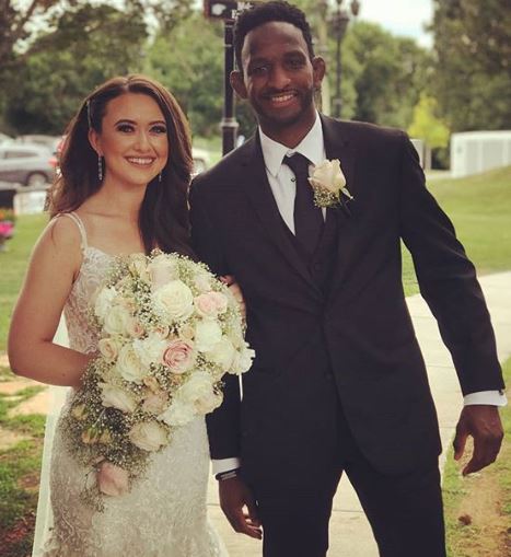 Neil Magny with his wife | Source: Instagram