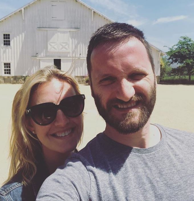 Poppy Harlow with her husband, Sinisa Babcic. | Source: Poppy's Instagram