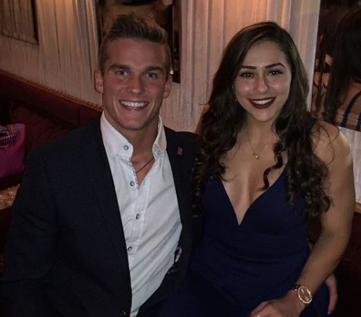 Madison Cawthron with his fiancee Cristina Bayardelle | Source: Instagram