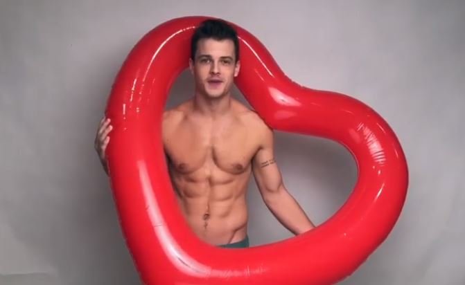 Michael Mealor on Valentine's day 2019. | Source: Instagram