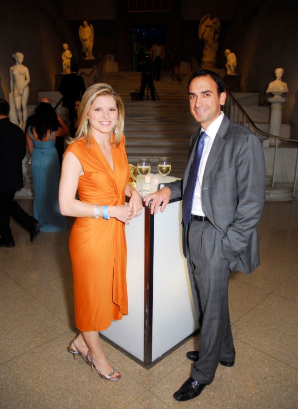 Michael David Gershenson with his wife, Kate Bolduan. | Source: famousdc.com