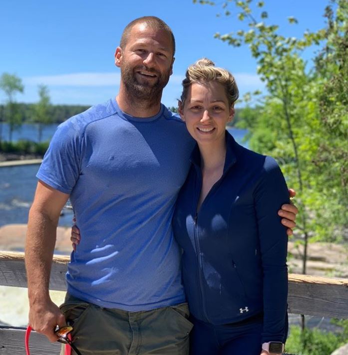 Dave Salmoni with his wife, Debra Salmoni.