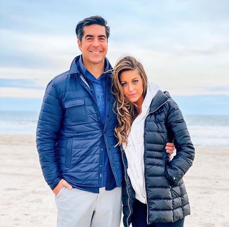 Emma DiGiovine with her husband, Jesse Watters. | Source: Instagram