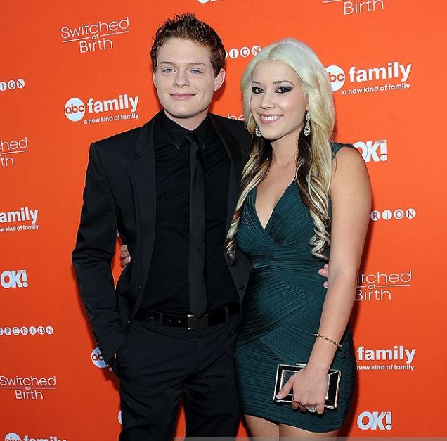 Sean Berdy with his ex-girlfriend, Mary Harman. | Source: gettyimages.com