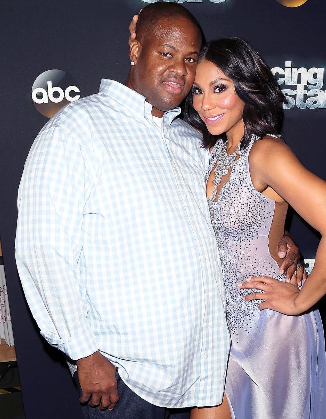 Tamar Braxton with her ex-husband, Vincent Herbert. | Source: People.com