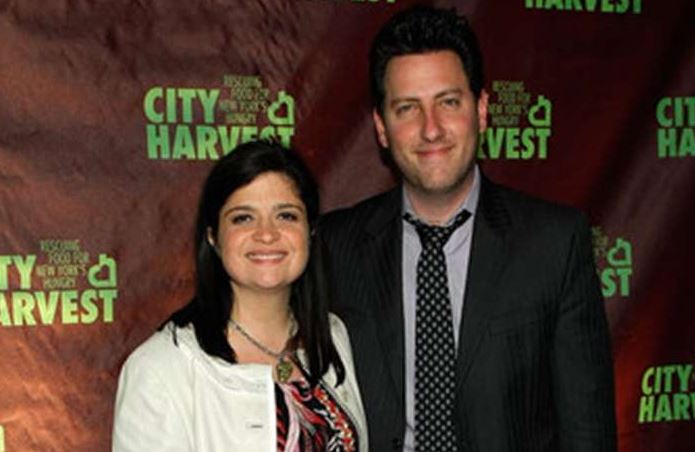 Alex Guarnaschelli with her ex-husband, Brandon Clark. | Source: articlebio.com