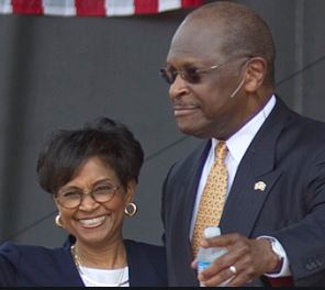 Herman Cain and his wife, Gloria | Source: The Atlantic