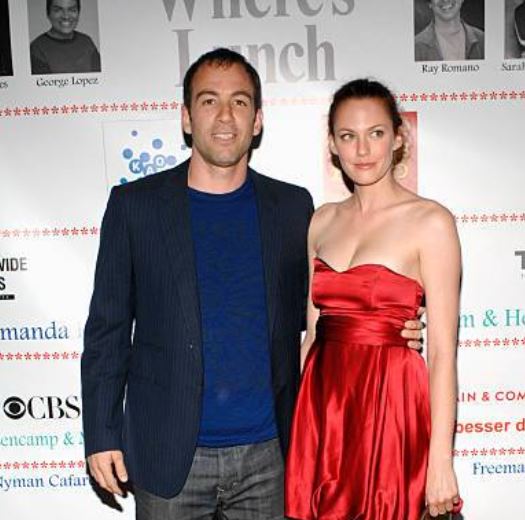 Amanda Humphrey with her ex-husband, Bryan Callen. | Source: gettyimages.com