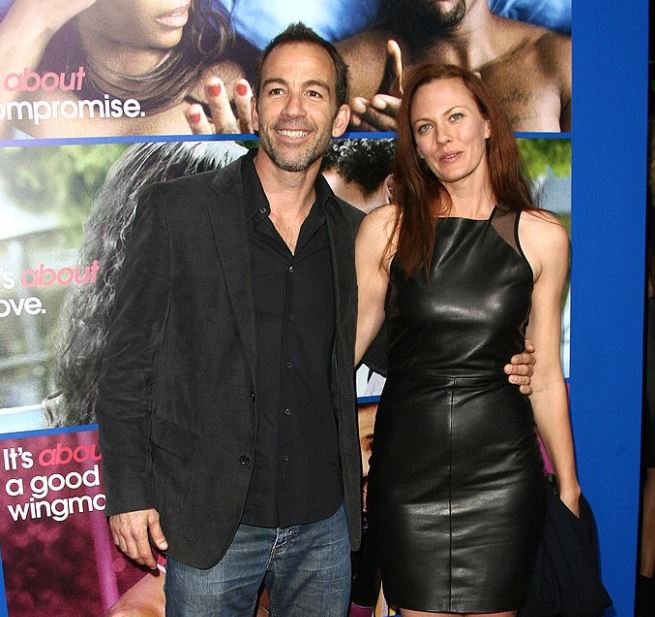 Bryan Callen with her ex-wife, Amanda Humphrey. | Source: gettyimages.com