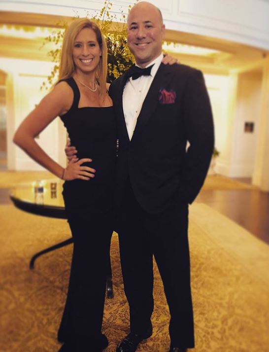 Stephanie Abrams with her husband, Liann Freeman. | Source: Instagram