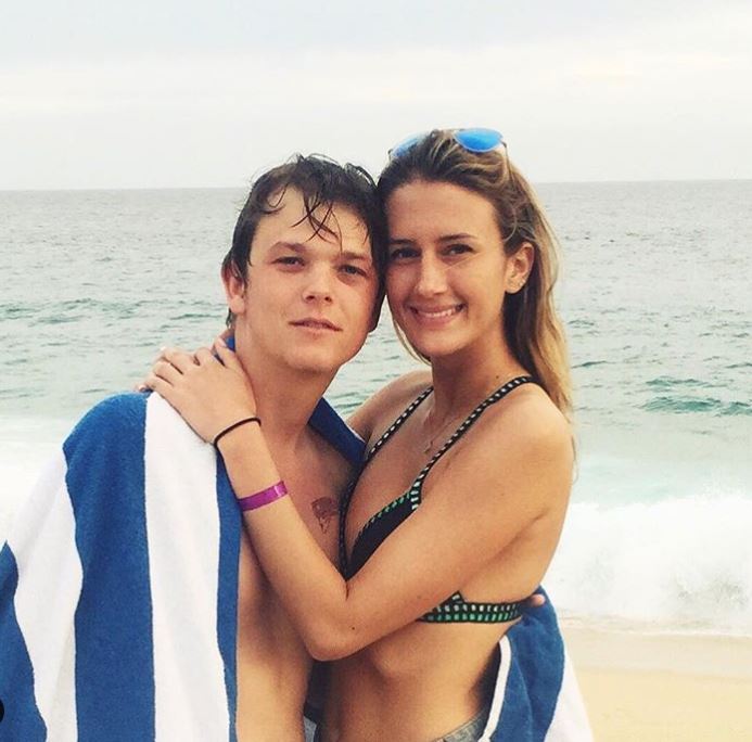 Matthew Edward Lowe with his girlfriend, Christina Tribull. | Source: Instagram