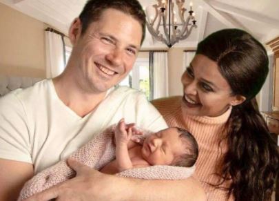 Fiori Giovanni with her partner, Ben Bellinger | Source: heraldsun.com.au