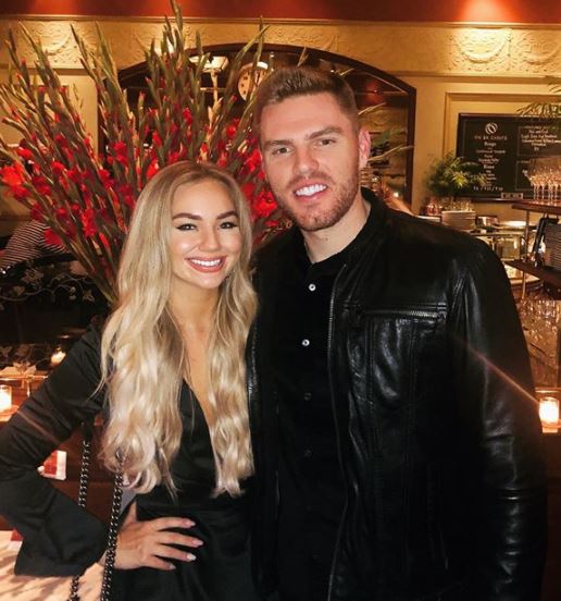 Chelsea Goff with her husband, Freddie Freeman | Source: Instagram