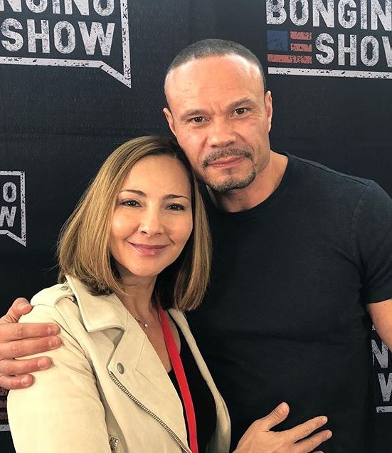 Paula Andrea Bongino with her husband, Dan Bongino. | Source: Instagram