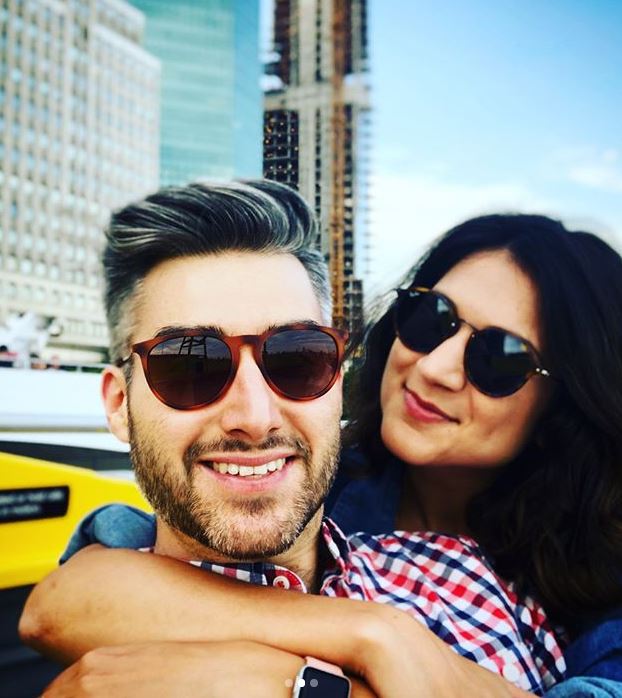 Casey Jost with his wife, Lisa Kleinman. | Source: Instagram