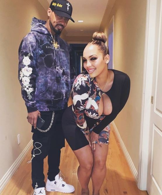Juelz Santana with his wife, Kimbella Vanderhee. | Source: Instagram