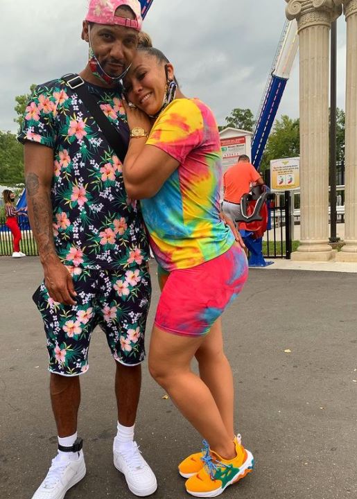 Kimbella Vanderhee with her husband, Juelz Santana. | Source: Instagram