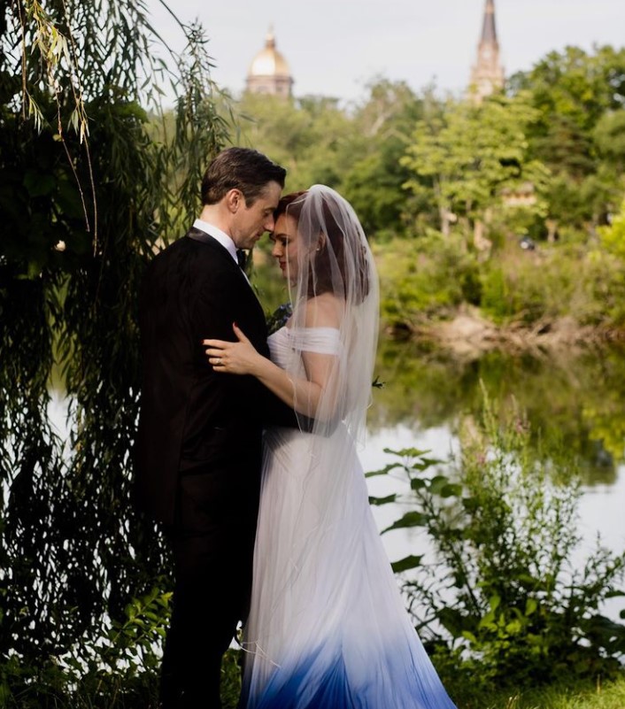 Erin Cummings with her husband Tom Degnan | Source: Instagram