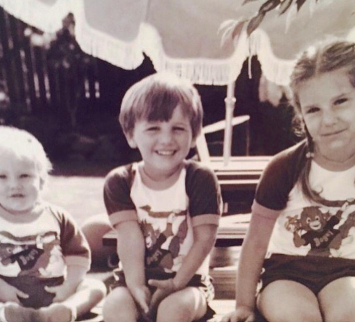 Charissa Thompson with Sibling/s}}